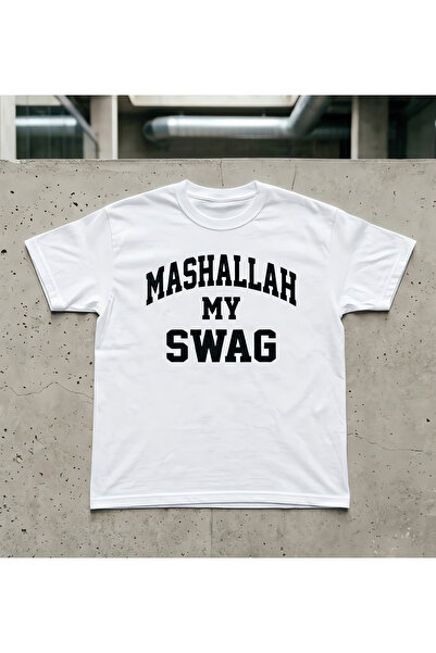 SVART WEAR Μασαχάλα Μάι Σουάγκ Ουνισέξ Όβερσάιζ 100% Βαμβακερό Μπλουζάκι
