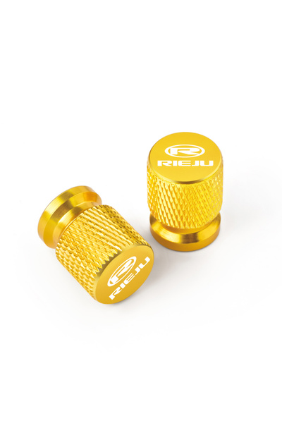 Choice1 Gold 2PCS For Rieju Motorcycles motorcycle Wheel Tire Valve Caps Air ...