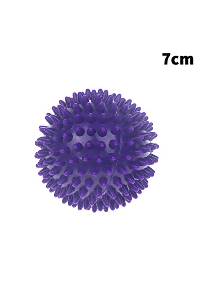 Choice4 7cm Purple Massage Spiky Ball 7cm 9cm Yoga Ball Massage Training Musc...