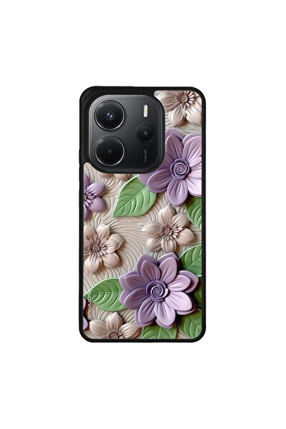 Sonique Θήκη 3D Flower Series για Xiaomi Redmi Note 14 4G (164.84mm) Βιολετί