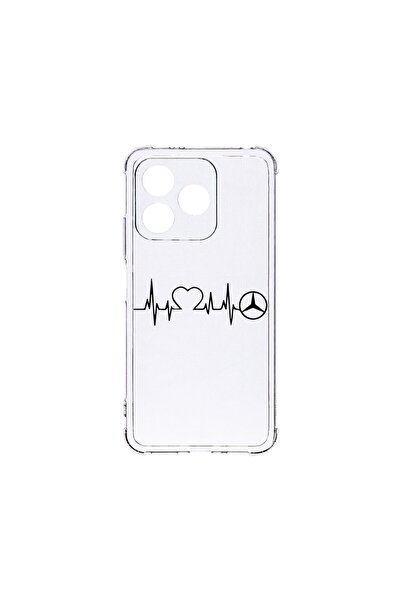 bestcase Husa pentru Xiaomi Redmi 13, BestCase¬Æ Anti Shock 1.5MM, I Love Mer...