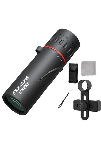 Choice Set 2000x24 Monocular Telescope Mini Portable HD Low Light Binocular W...