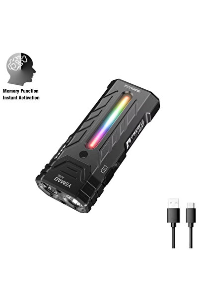 Choice Fixed Focus 1PC 5200LM Innovative Multifunctional Portable RGB LED Fla...