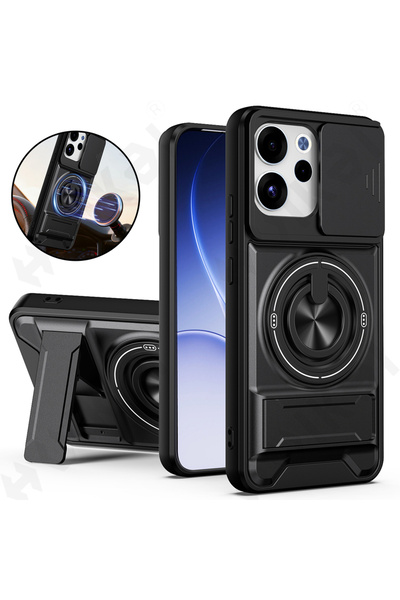 Choice Black OPPO Reno 15 Pro Suitable Case for Reno 15F 15 Pro 4G 5G Magneti...