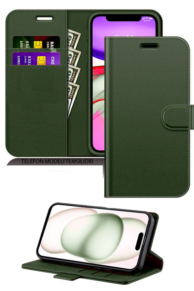 Nezih Case Samsung Galaxy S26 Ultra Uyumlu Standlı Cüzdanlı Kartlıklı Kapaklı...