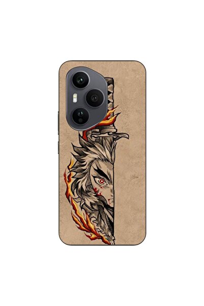 OEM Husa compatibila cu Honor 400 Pro Silicon Gel Tpu Model Demon Slayer Reng...