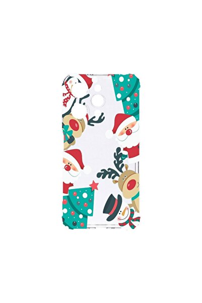 bestcase Противоударен калъф 1.5ММ, съвместим с Xiaomi Redmi 12 4G, Коледен д...