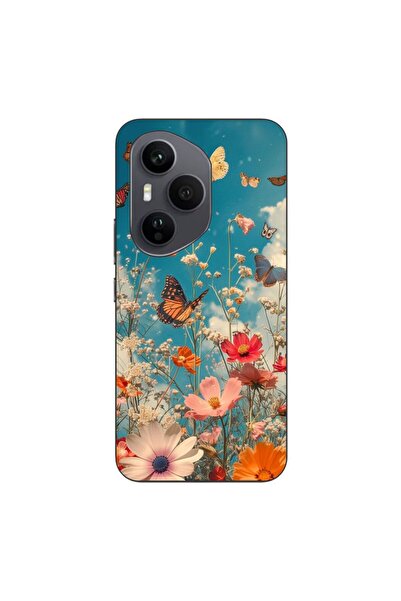 OEM Case compatible with Honor 400 Pro Silicone Gel Tpu Pattern Flowers and B...