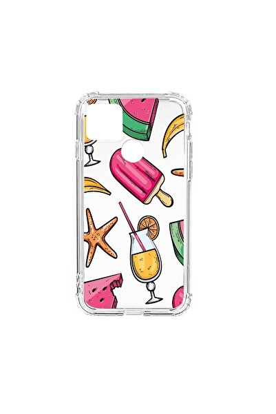bestcase Husa Anti Shock Silicon Compatibila cu Xiaomi Redmi 9C, Summer Ornam...