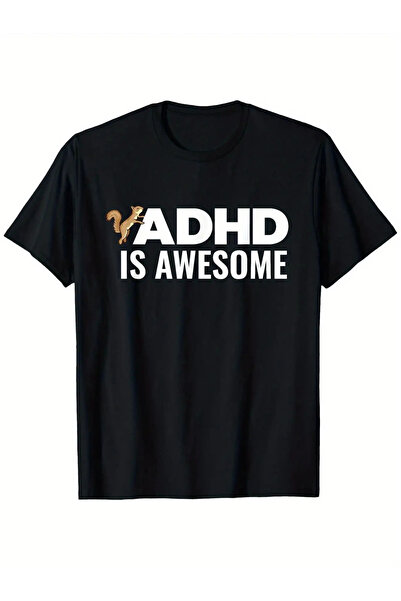 yiou trendy clothing قميص/تي شيرت للرجال بنمط السنجاب المصابين باضطراب فرط ال...