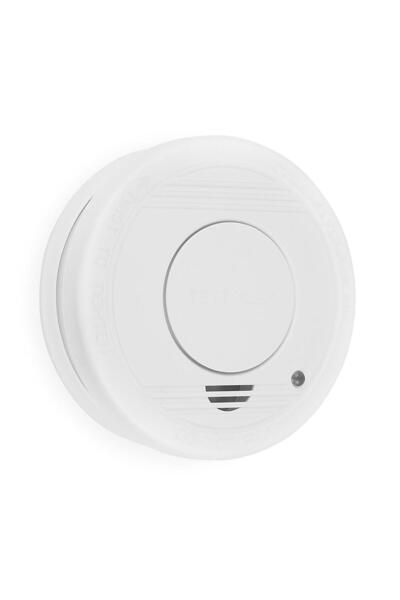 Smartwares Detector Fum Optic 85dB, Baterie 9V, Buton Test, Functie Pauza, Ce...