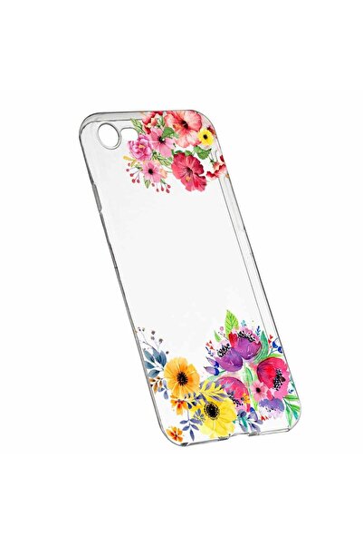 bestcase Силиконов калъф, Прозрачен, Тънък, Цветя, Xiaomi Redmi Note 5A