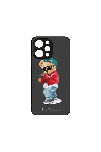 bestcase Калъф MaxSafe, съвместим с Xiaomi Redmi 12, Рапър Мече, HD цветове, ...