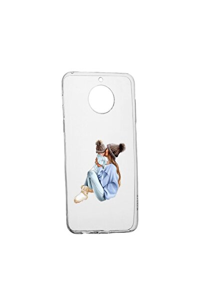 bestcase Husa Silicon Girl Mom, Compatibila cu Xiaomi Redmi Note 9 Pro 5G, re...