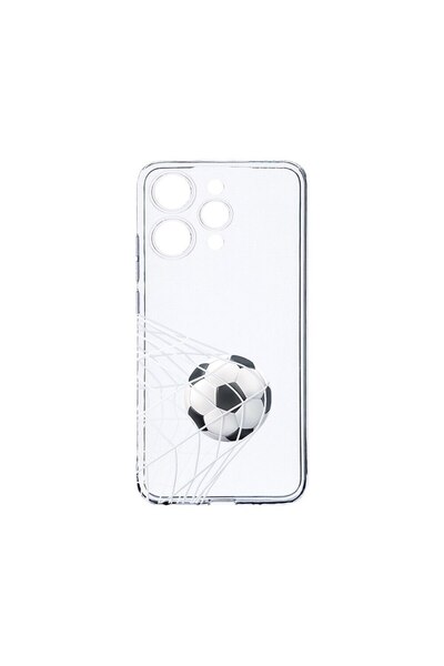 bestcase Διαφανής Θήκη Σιλικόνης 2MM, Συμβατή με Xiaomi Redmi 12 4G, Ποδόσφαι...
