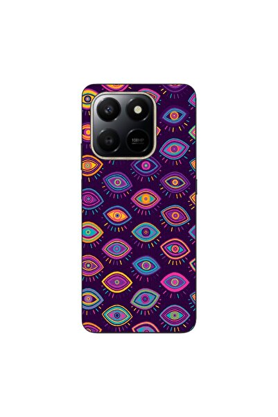 OEM Husa compatibila cu Honor X7d Silicon Gel Tpu Model Tribal Eyes