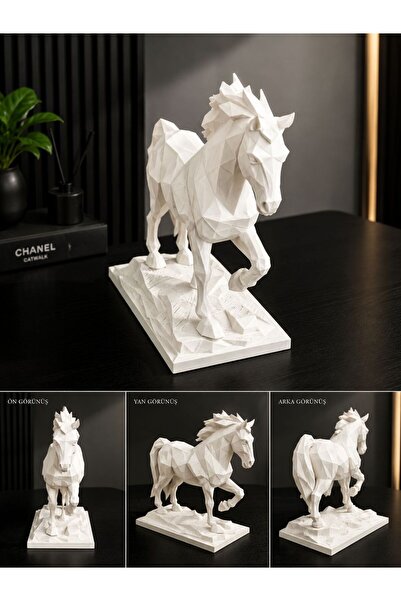 LUMIRA SCENTED CANDLE CONCRETE POT LUMİRA 3D Aslan-Kartal-Kurt-Atatürk 3D-HED...