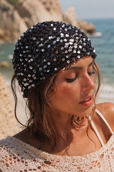 keisy Hand Knitted Premium Mesh Bandana
