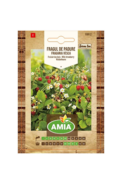 Amia Seminte de fragi de padure, Farma Line, Fragaria vesca, 0.02 g