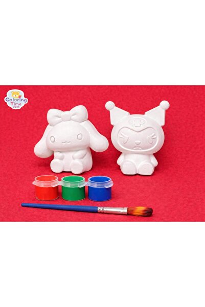 Coloring Time 2026 Taş Tozu Boyama Seti -Kuromi Ve Melodi Temalı Boyası Ve Fı...