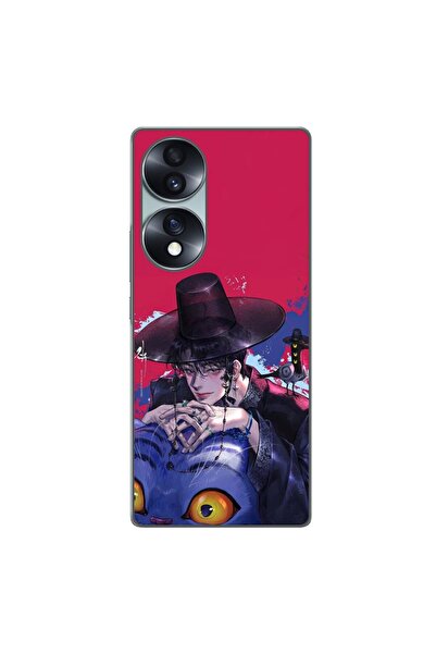 OEM Husa compatibila cu Honor 70 Silicon Gel Tpu Model KPop Demon Hunters Jin...
