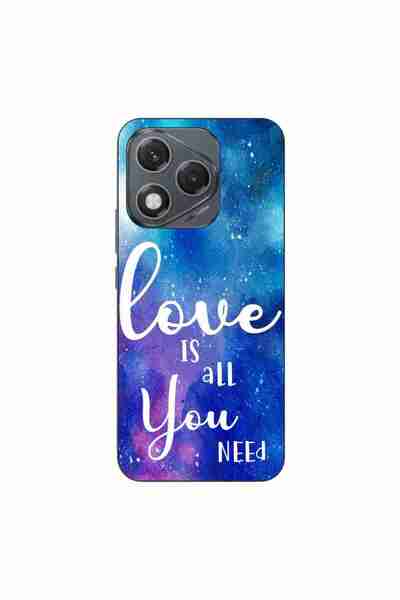 OEM Husa compatibila cu Honor 400 Lite Silicon Gel Tpu Model Love Is All You ...