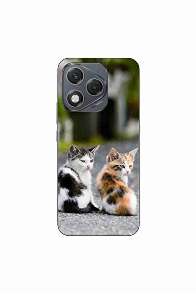 OEM Husa compatibila cu Honor 400 Lite Silicon Gel Tpu Model Kitties