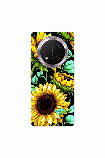 OEM Husa compatibila cu Honor Magic7 Lite Silicon Gel Tpu Model Floarea Soare...