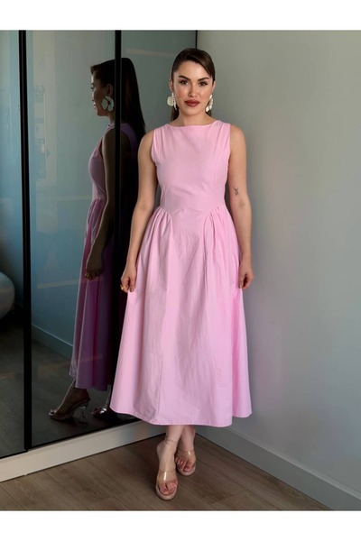 ROUPAS COLLECTİON Auraline Bel Detay Elbise