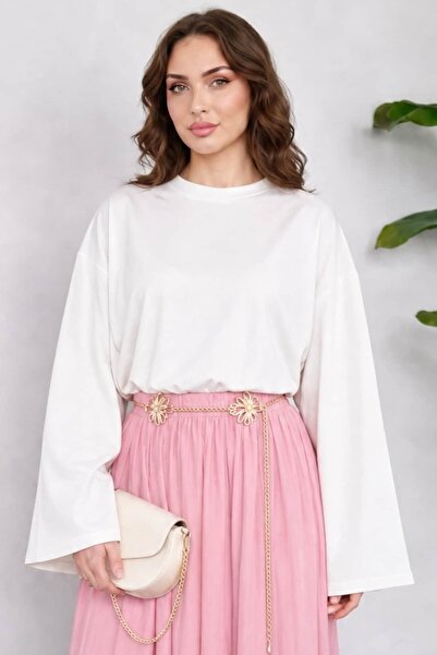 Asya Karen Pamuklu Oversize Body