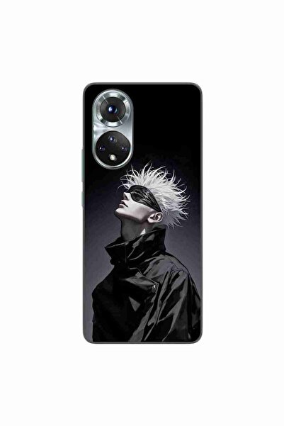 OEM Husa compatibila cu Honor 50 Silicon Gel Tpu Model Jujutsu Kaisen Gojo Sa...