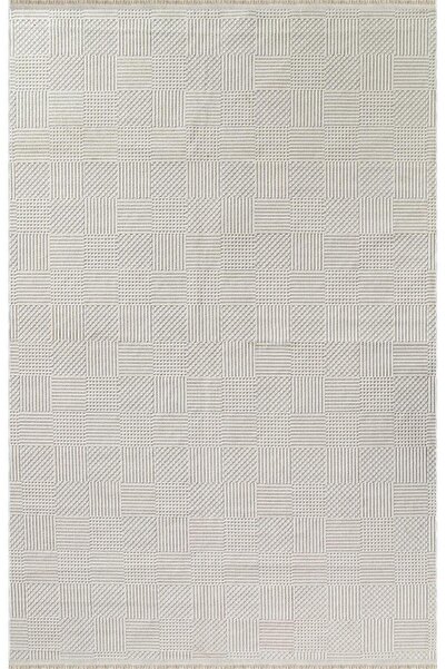 Generic Brand Cream Thin Non-Slip Base Soft Summer Carpet, Wipeable Living Ro...