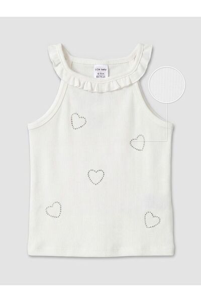 LC Waikiki Lcw Kids Halter Neck Printed Girls' Undershirt