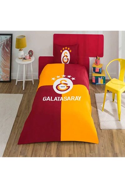 Galatasaray Lisanslı Yeni Sezon Nevresim Takımı Tek Kişilik