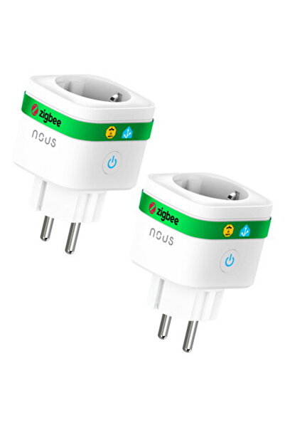 Nous Set 2 prize inteligente WiFi A7Z, 16A - ZigBee 3.0, Monitorizare consum,...