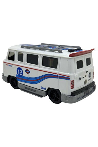 JPT Retro Racing Van Car w/ Smoke, Lights & Sounds