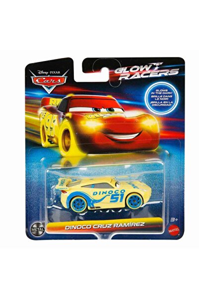 HOT WHEELS Dinoco Cruz Ramirez Cars Glow-In-The-Dark Racers Single Character ...
