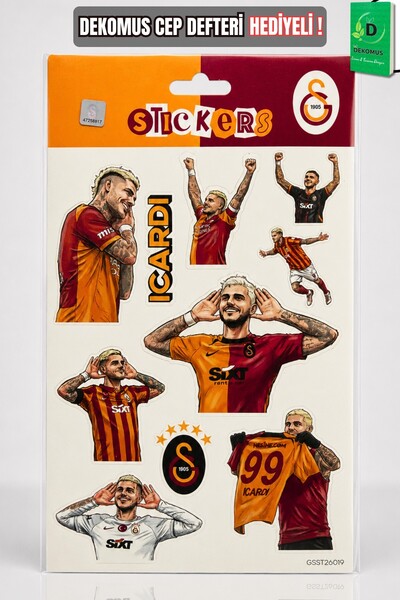 Galatasaray ملصق "ماورو إيكاردي" مرخص من شركة x ديكوموس