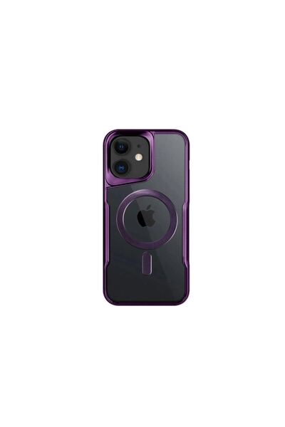 OEM Apple iPhone 11 Case Boyi Magsafe Silicone Cover - Deep Purple