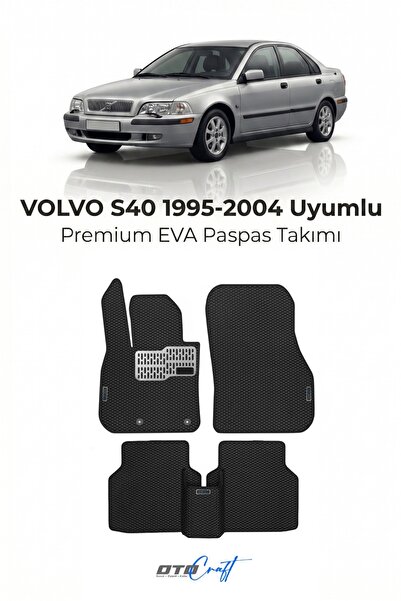 OTOCRAFT Volvo S40 (1995-2004) Araca Özel 3D Havuzlu Eva Paspas Tam Set 5 Parça
