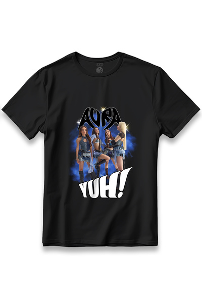 EZG Business Aura Grup Yuh Şarkı New Girlband Aura Girl Group Tricou unisex 1...