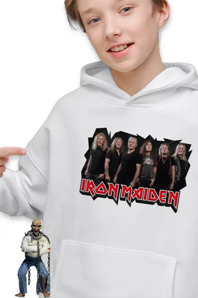 OEM Hanorac Copii Baieti Iron Maiden Run to the Hills