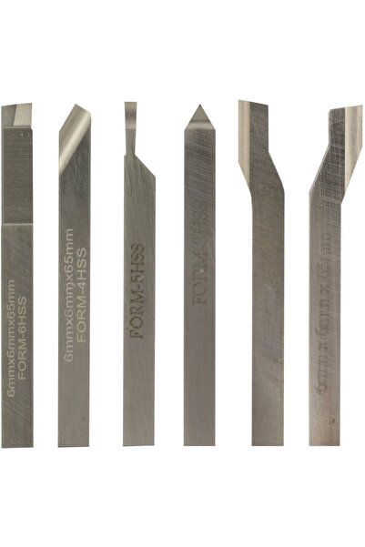 Proxxon Set de 6 cuțite de strung 6x6mm, 24524