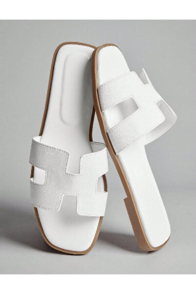Evendi Slippers, White