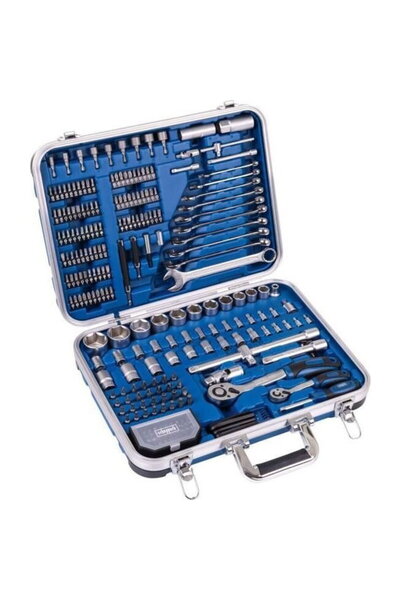 Scheppach 233 piece steel/abs 347 mm x 432 mm x 340 mm blue