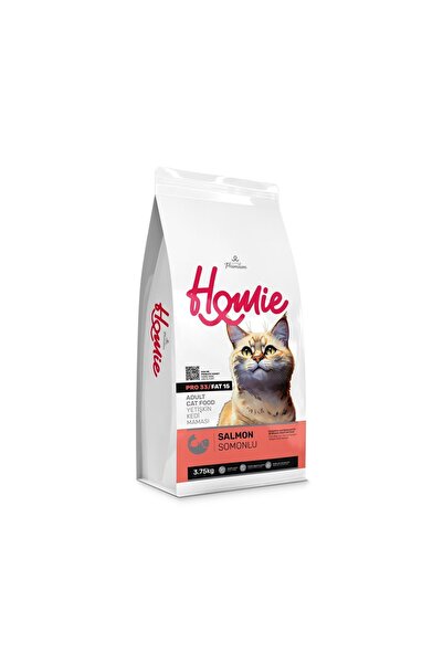 Homie SÜPER PREMİUM SOMONLU YETİŞKİN KEDİ MAMASI 3,75KG