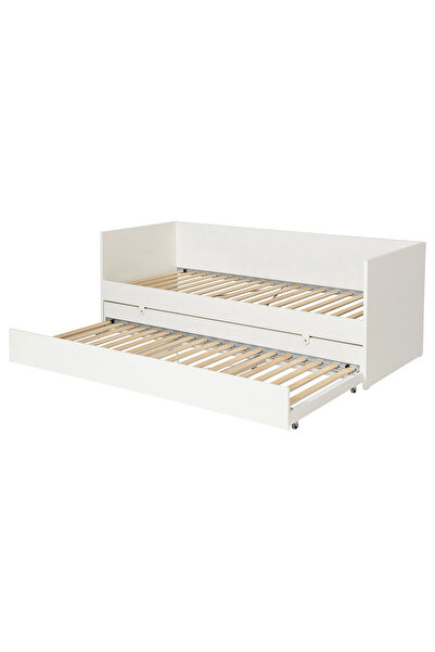 IKEA Divan, Beyaz, 80x200 cm, Alt Karyolalı, Yavru Yataklı