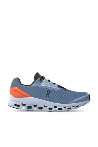 Premium On Cloudstratus Performance Running Shoes - Lake Blue/Flare Orange - ...