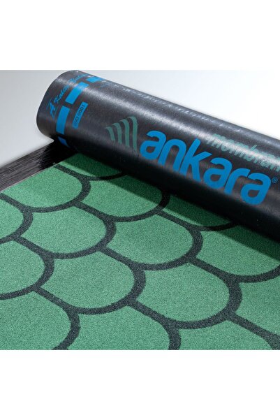 Btm Arduazlı Kumlu Shingle Membran, Bikamax Yeşil membran 4 mm, YONCA desen, ...