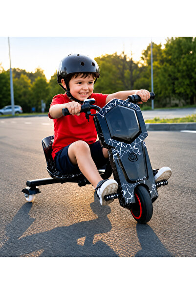 HARKRAFT Electric Drift Tricycle black